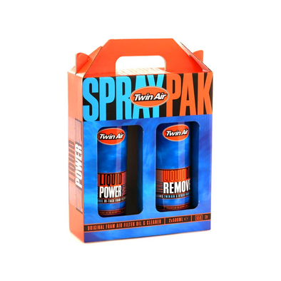 TWIN AIR FILTER OIL & CLEANER SPRAY PAK